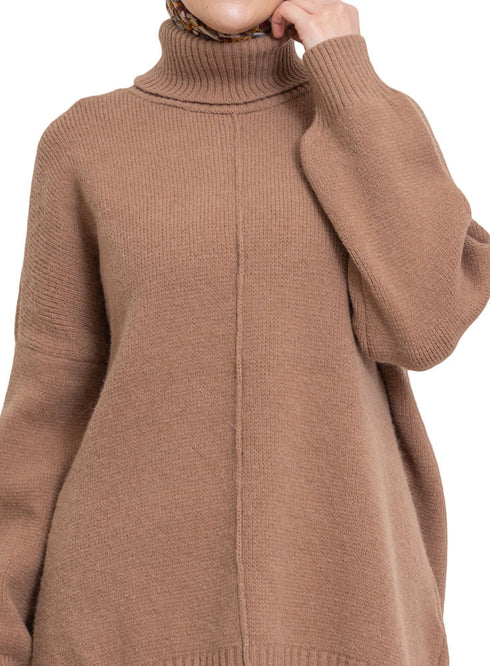 Coffee Knit Suit - Khotwh